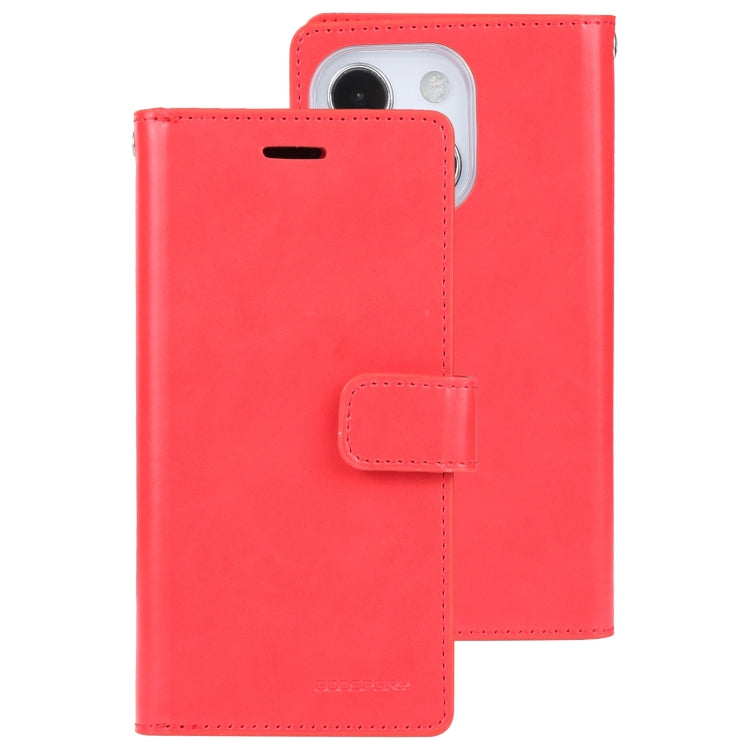 For iPhone 14 MERCURY GOOSPERY MANSOOR 9 Card Slots Leather Case