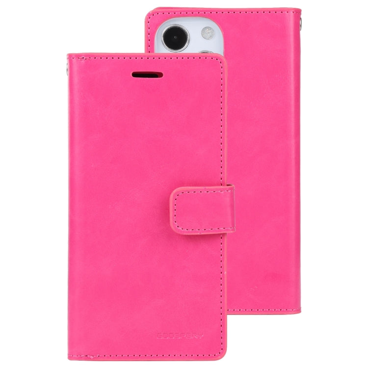 For iPhone 14 MERCURY GOOSPERY MANSOOR 9 Card Slots Leather Case