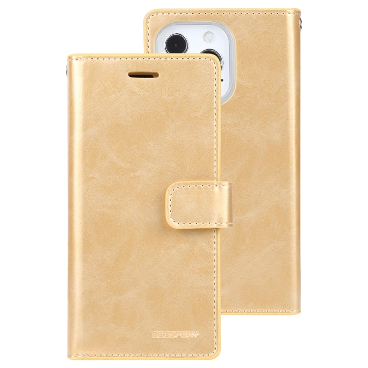For iPhone 14 Pro MERCURY GOOSPERY MANSOOR 9 Card Slots Leather Case