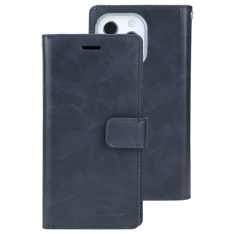For iPhone 14 Pro MERCURY GOOSPERY MANSOOR 9 Card Slots Leather Case