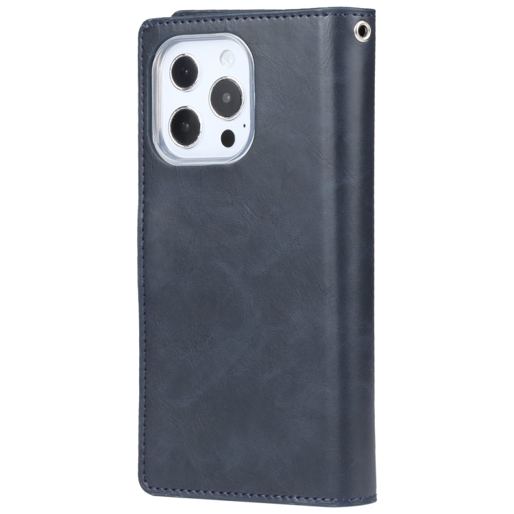 For iPhone 14 Pro MERCURY GOOSPERY MANSOOR 9 Card Slots Leather Case