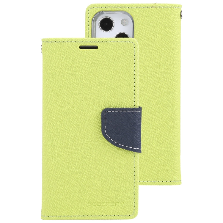 For iPhone 14 GOOSPERY FANCY DIARY Cross Texture Leather Case