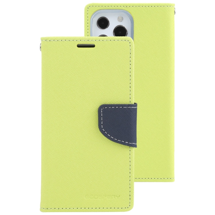 For iPhone 14 Pro GOOSPERY FANCY DIARY Cross Texture Leather Case