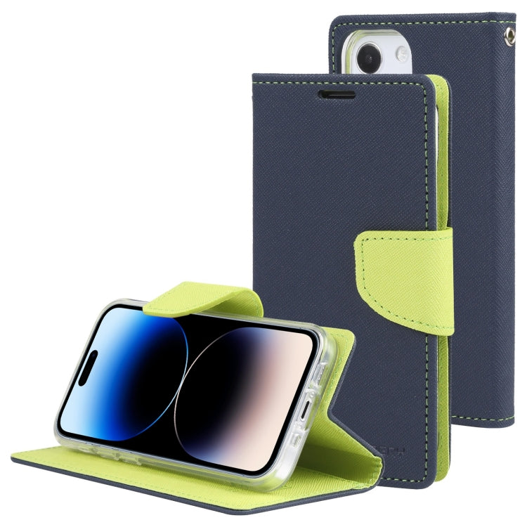 For iPhone 14 Pro GOOSPERY FANCY DIARY Cross Texture Leather Case