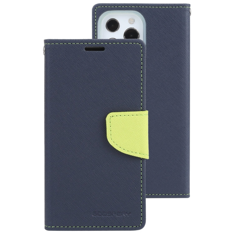 For iPhone 14 Pro Max GOOSPERY FANCY DIARY Cross Texture Leather Case