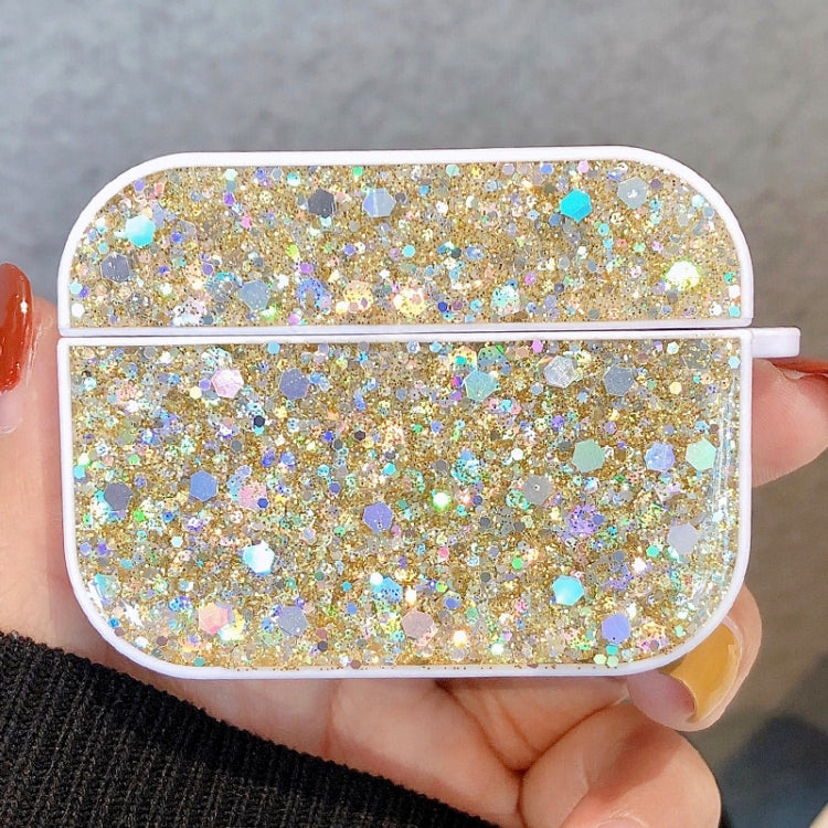 For AirPods Pro Glitter Sequins Wireless Earphone Protective Case