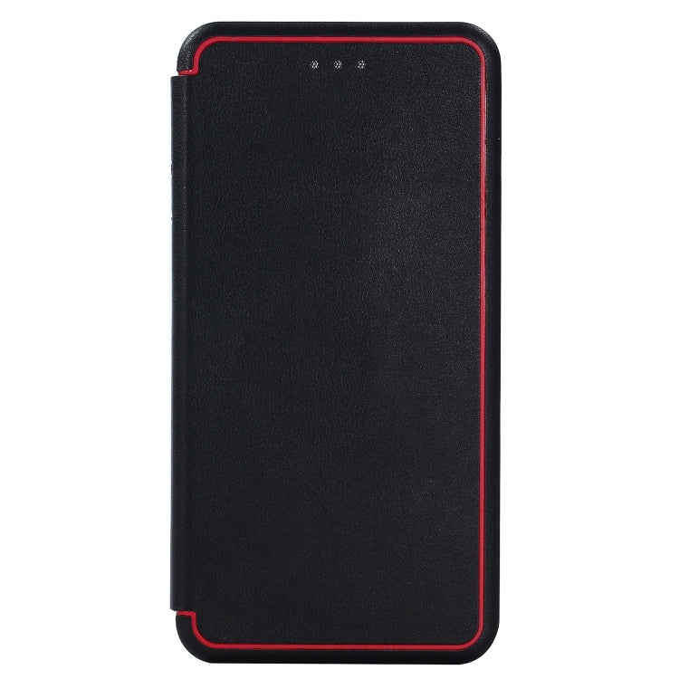 For iPhone SE 2022 / SE 2020 Ultra-thin Magnetic Fitted Leather Flip Case with Holder & Card Slot