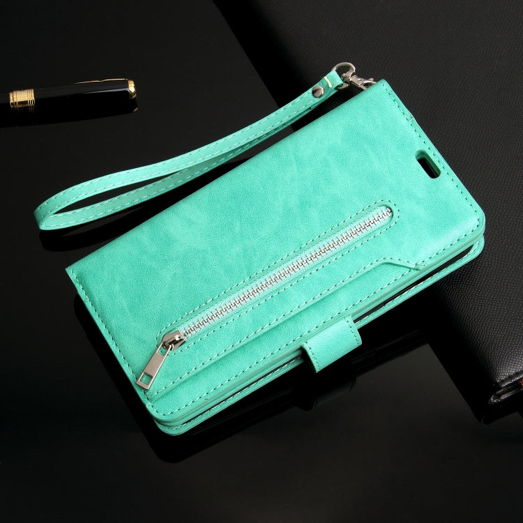For iPhone 14 Multifunctional Zipper Horizontal Flip Leather Case Max