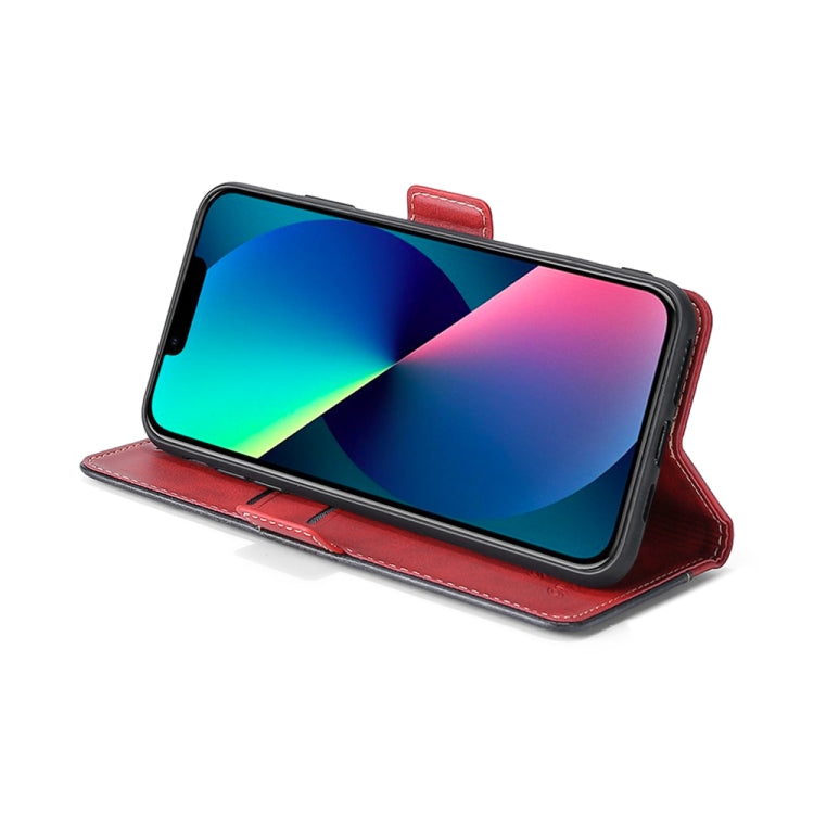 For vivo iQOO 10 Contrast Color Side Buckle Leather Phone Case