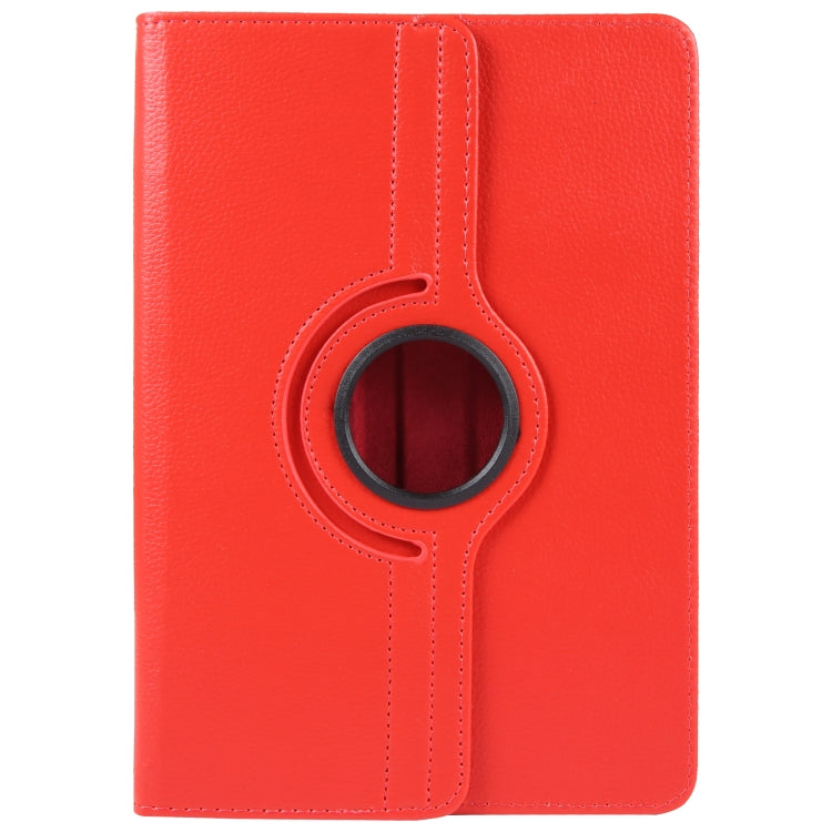 For 7 inch Tablet 360 Degree Rotation Litchi Texture Flip Leather Tablet Case