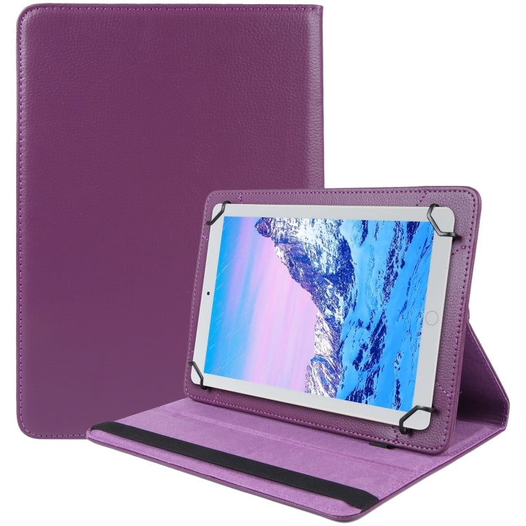 For 7 inch Tablet 360 Degree Rotation Litchi Texture Flip Leather Tablet Case