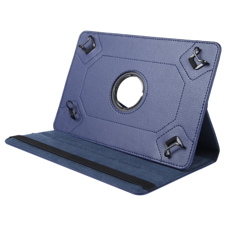 For 7 inch Tablet 360 Degree Rotation Litchi Texture Flip Leather Tablet Case
