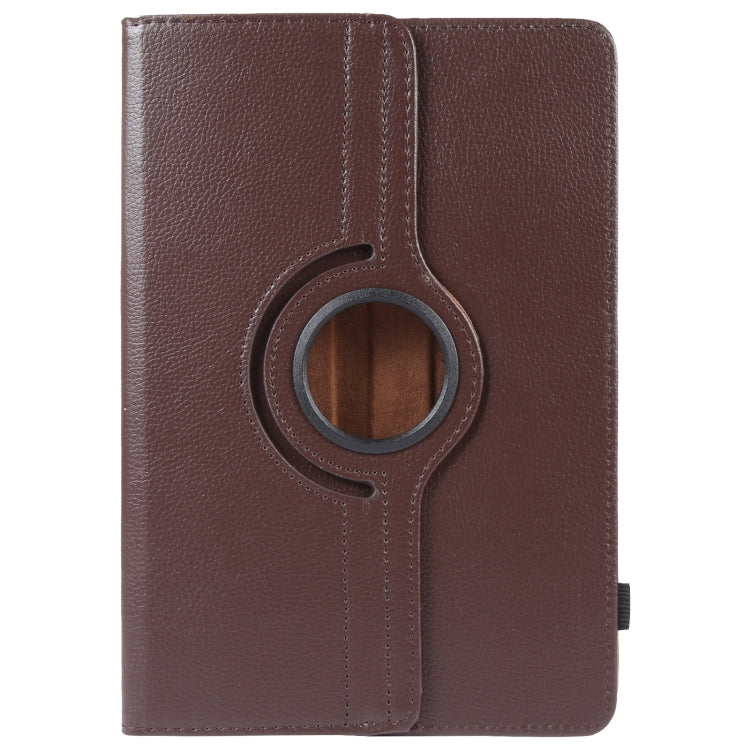 For 7 inch Tablet 360 Degree Rotation Litchi Texture Flip Leather Tablet Case