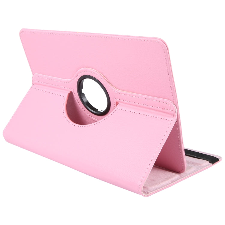 For 8 inch Tablet 360 Degree Rotation Litchi Texture Flip Leather Tablet Case