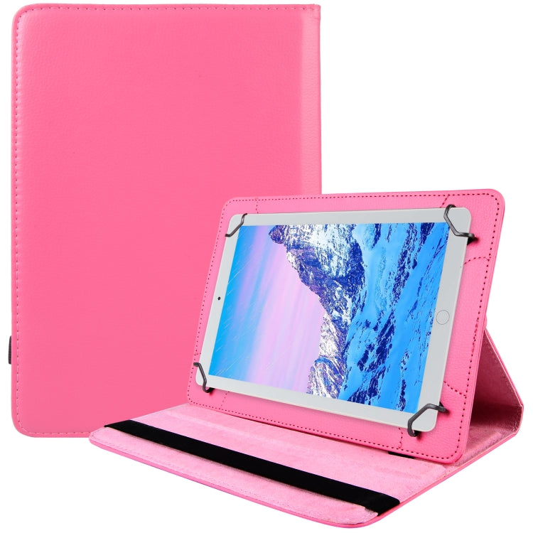 For 8 inch Tablet 360 Degree Rotation Litchi Texture Flip Leather Tablet Case
