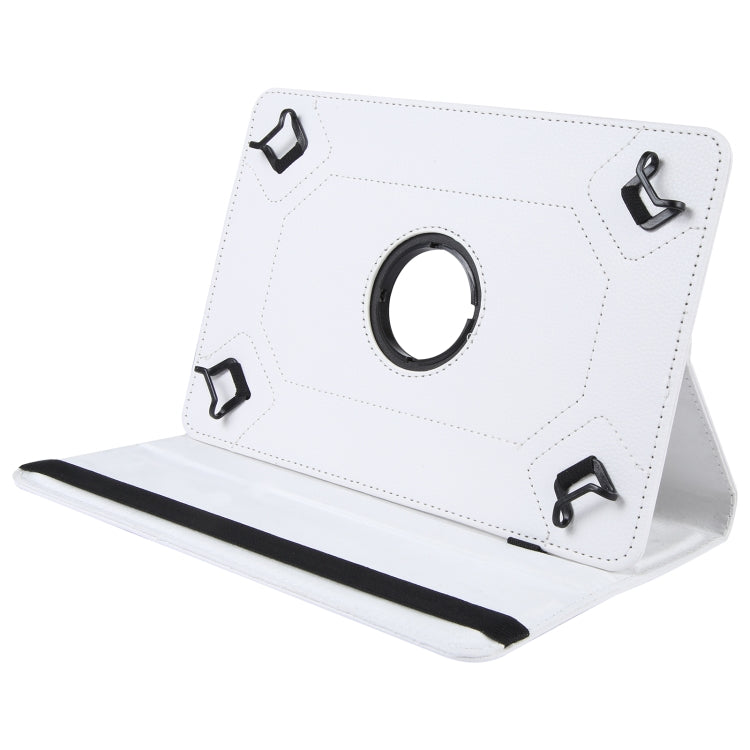 For 10 inch Tablet 360 Degree Rotation Litchi Texture Flip Leather Tablet Case