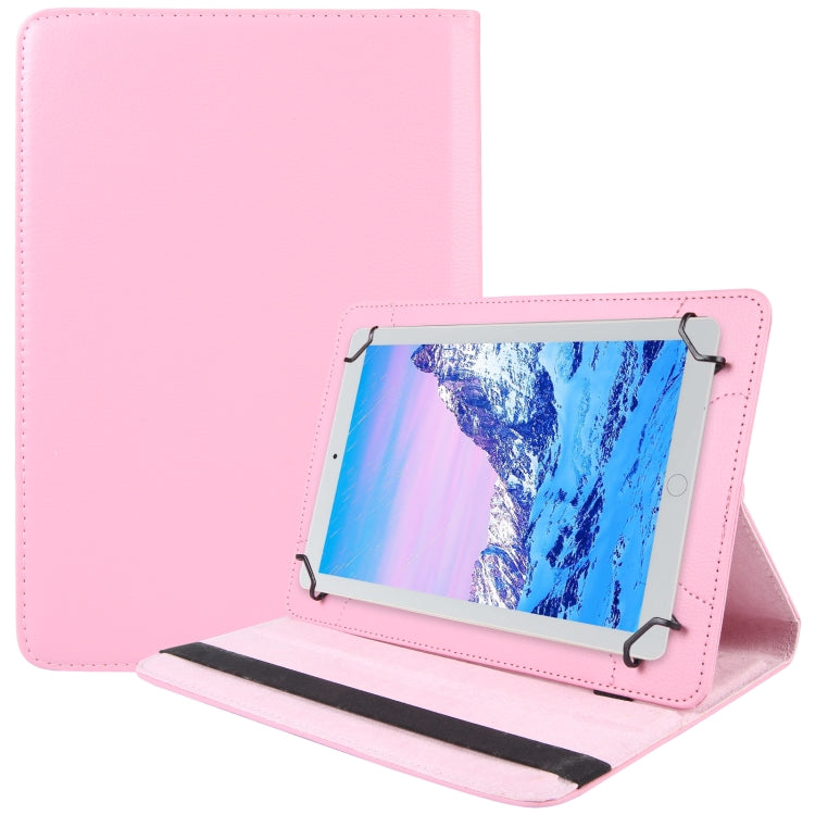 For 10 inch Tablet 360 Degree Rotation Litchi Texture Flip Leather Tablet Case