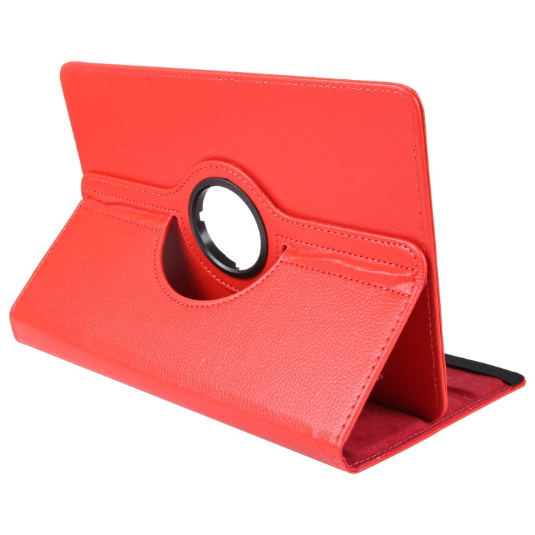 For 10 inch Tablet 360 Degree Rotation Litchi Texture Flip Leather Tablet Case