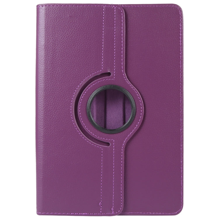 For 10 inch Tablet 360 Degree Rotation Litchi Texture Flip Leather Tablet Case