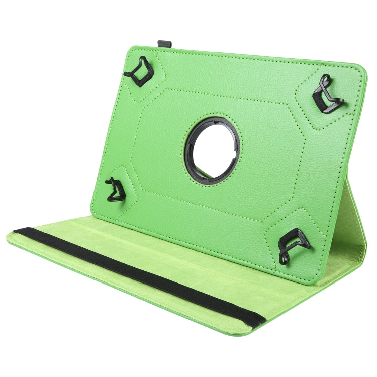 For 10 inch Tablet 360 Degree Rotation Litchi Texture Flip Leather Tablet Case