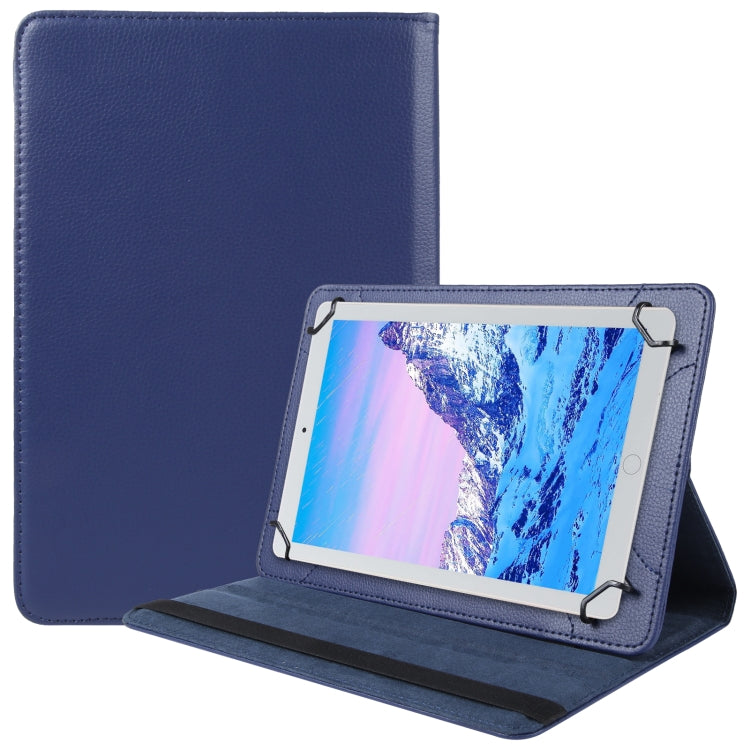 For 10 inch Tablet 360 Degree Rotation Litchi Texture Flip Leather Tablet Case