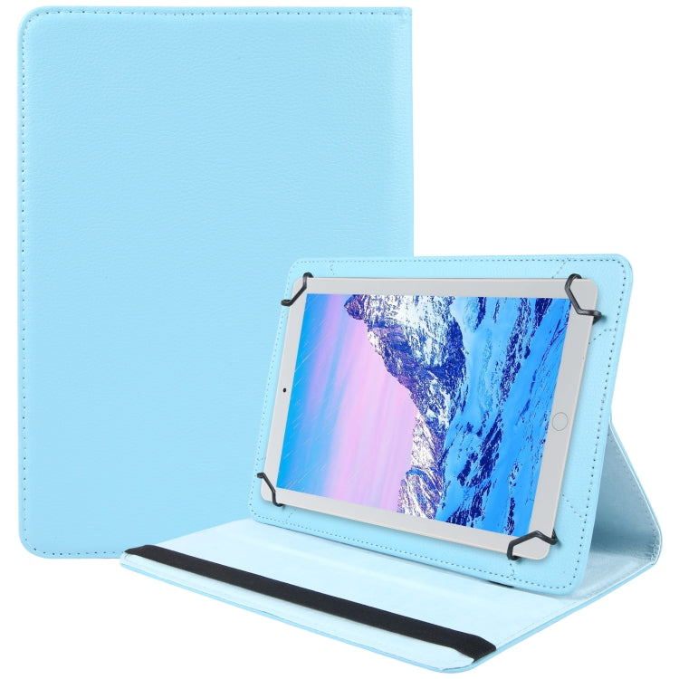 For 10 inch Tablet 360 Degree Rotation Litchi Texture Flip Leather Tablet Case