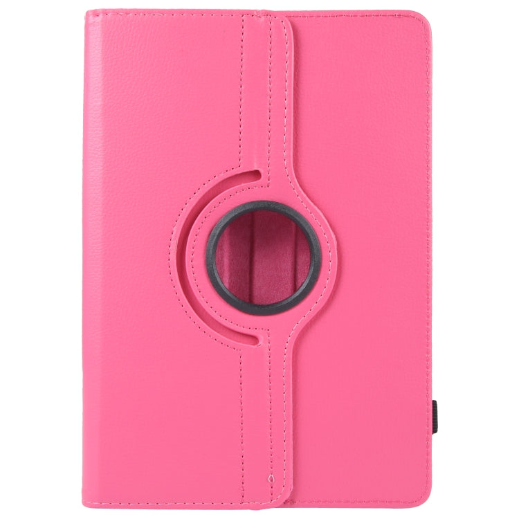 For 10 inch Tablet 360 Degree Rotation Litchi Texture Flip Leather Tablet Case