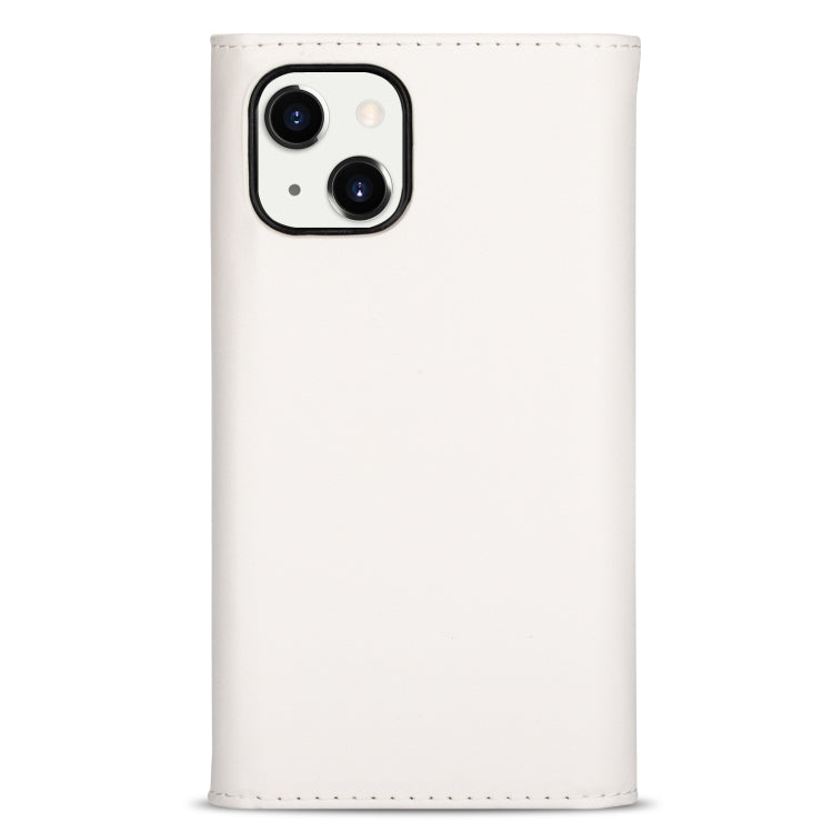 For iPhone 14 Skin Feel Zipper Horizontal Flip Leather Case