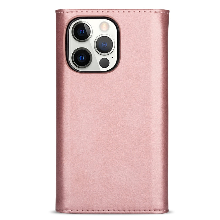 For iPhone 14 Pro Max Skin Feel Zipper Horizontal Flip Leather Case
