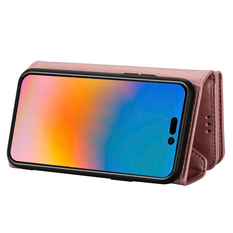 For iPhone 14 Pro Max Skin Feel Zipper Horizontal Flip Leather Case