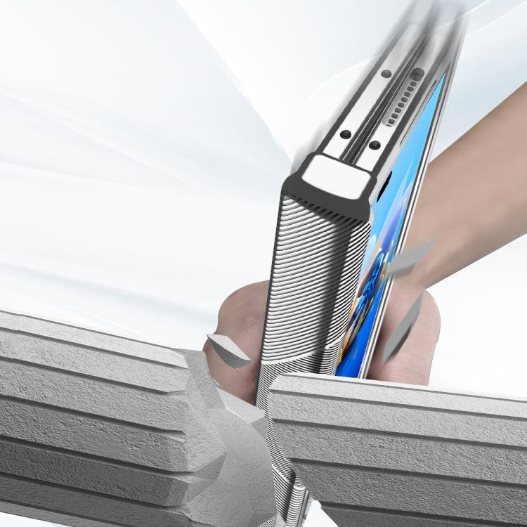 For Huawei Mate X2 Magnetic Hinges Plating Phone Case with Holder