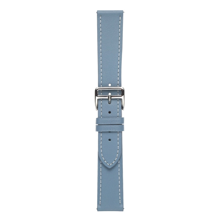For Samsung Galaxy Watch5 Pro 45mm/5 44mm/5 40mm Plain Weave Leather Watch Band