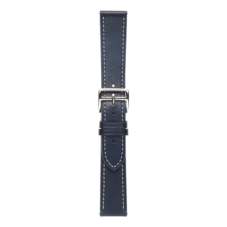 For Samsung Galaxy Watch5 Pro 45mm/5 44mm/5 40mm Plain Weave Leather Watch Band