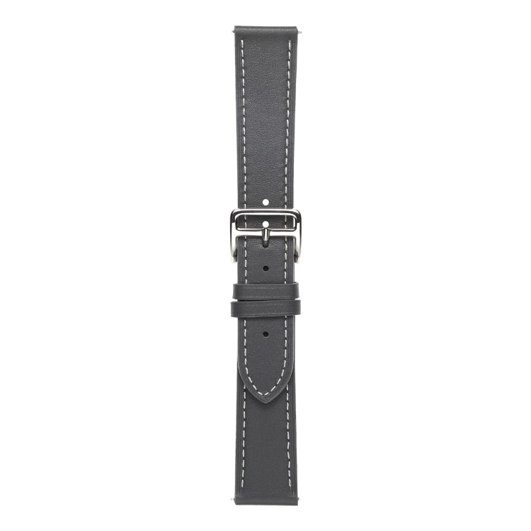 For Samsung Galaxy Watch5 Pro 45mm/5 44mm/5 40mm Plain Weave Leather Watch Band