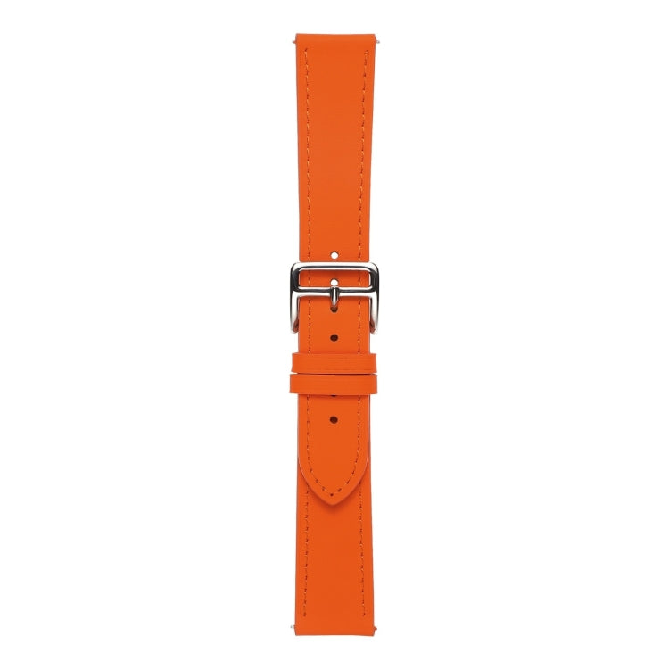 For Samsung Galaxy Watch5 Pro 45mm/5 44mm/5 40mm Plain Weave Leather Watch Band