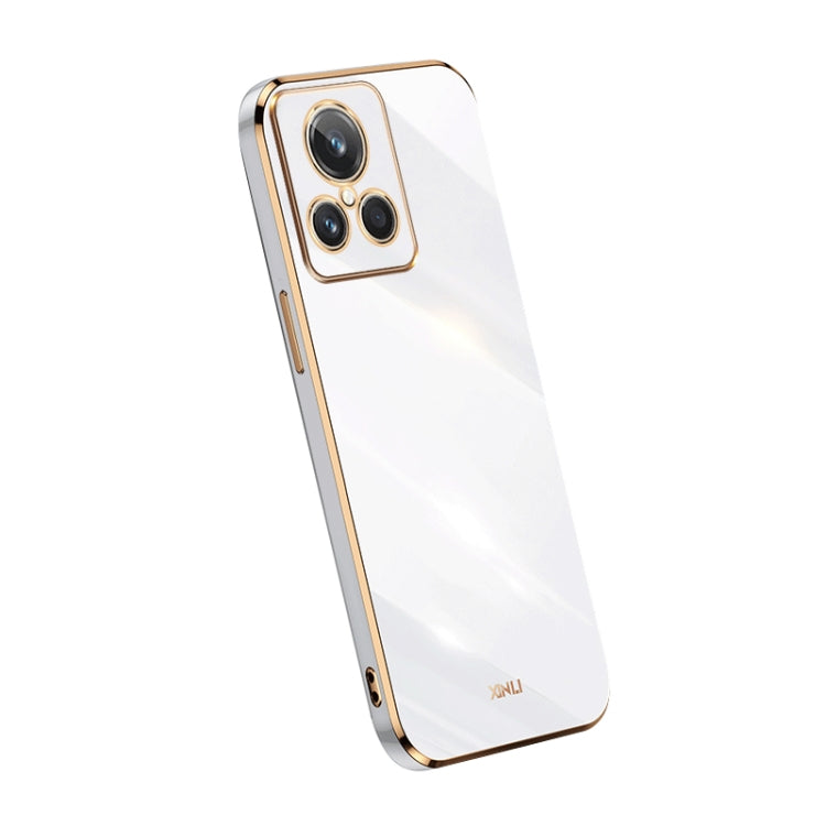 For Realme GT2 Explorer Master XINLI Straight Edge 6D Electroplate TPU Phone Case