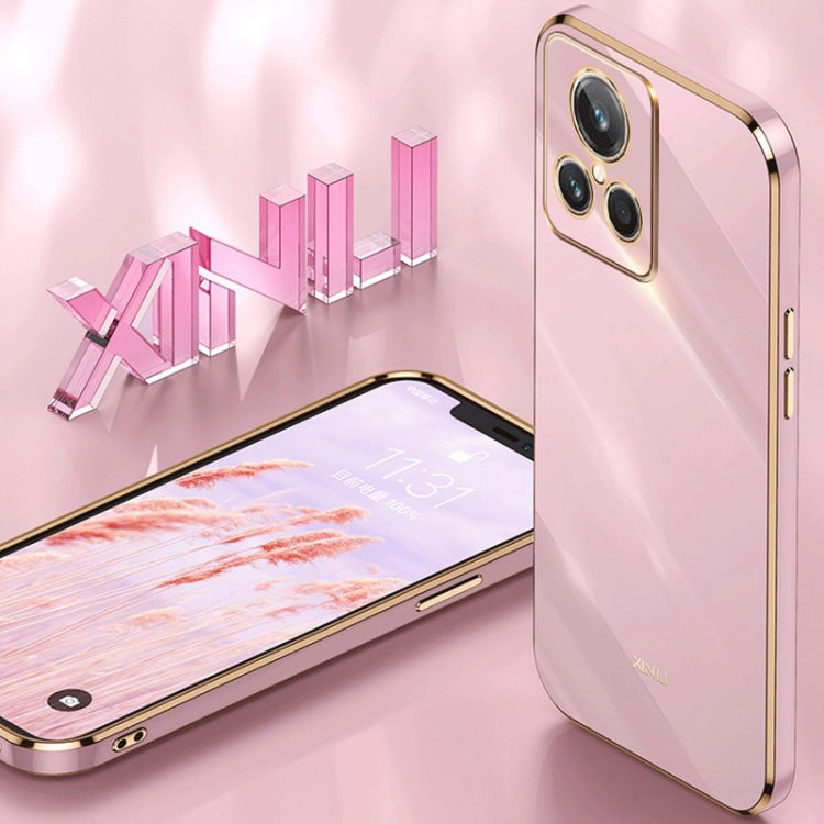 For Realme GT2 Explorer Master XINLI Straight Edge 6D Electroplate TPU Phone Case