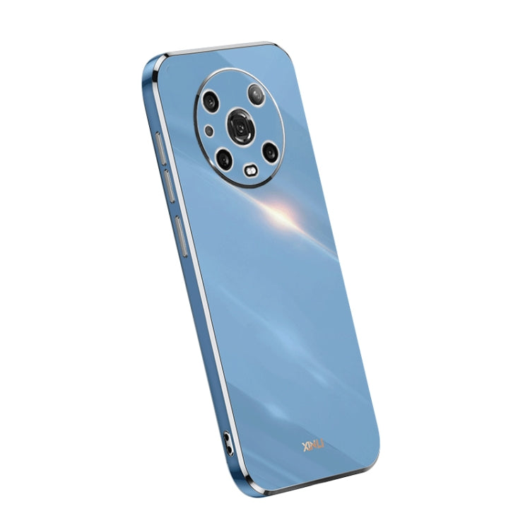 For Honor Magic4 Pro XINLI Straight Edge 6D Electroplate TPU Phone Case