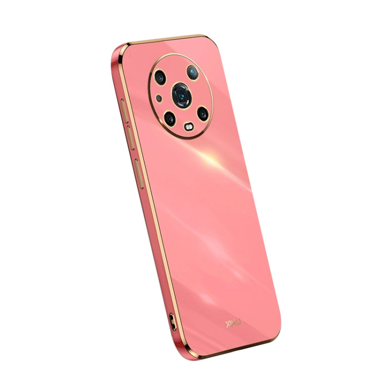 For Honor Magic4 Pro XINLI Straight Edge 6D Electroplate TPU Phone Case