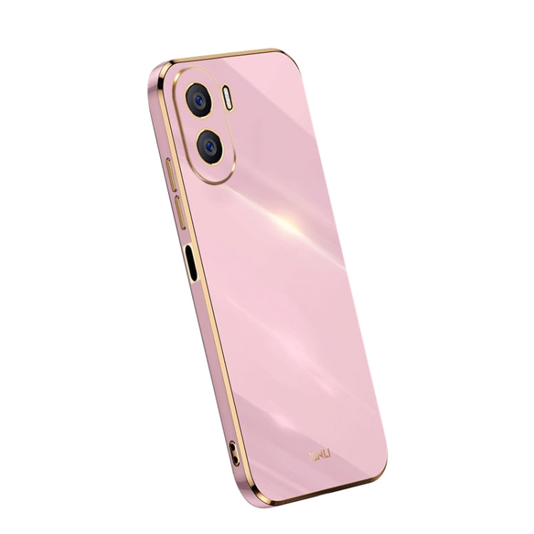 For Honor X40i XINLI Straight Edge 6D Electroplate TPU Phone Case