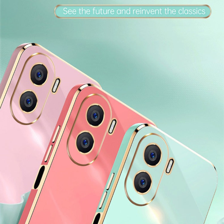For Honor X40i XINLI Straight Edge 6D Electroplate TPU Phone Case
