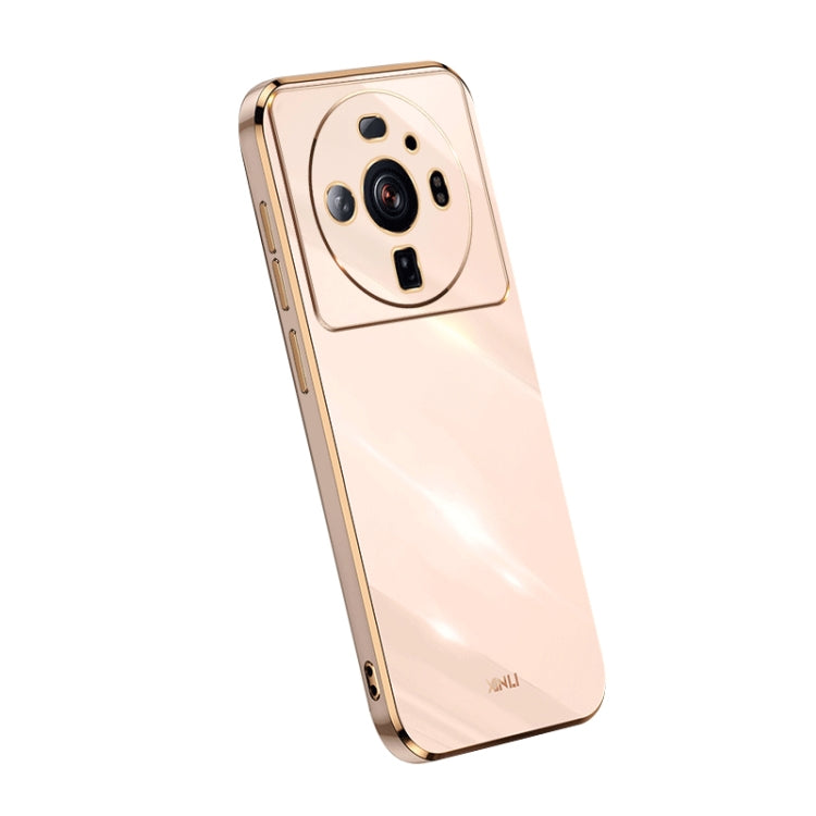 For Xiaomi 12S Ultra XINLI Straight Edge 6D Electroplate TPU Phone Case