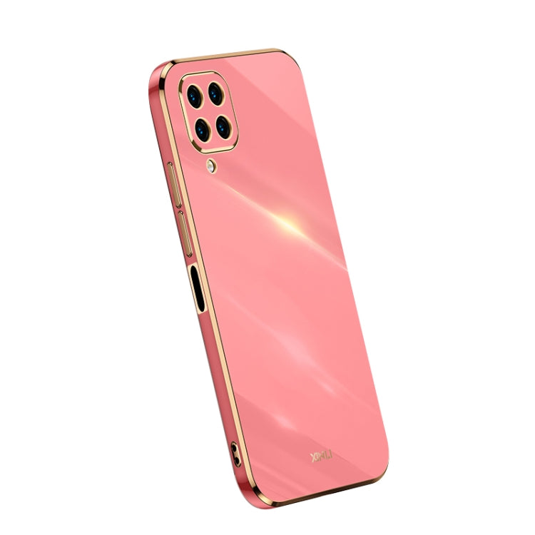 For Samsung Galaxy M32 4G XINLI Straight Edge 6D Electroplate TPU Phone Case