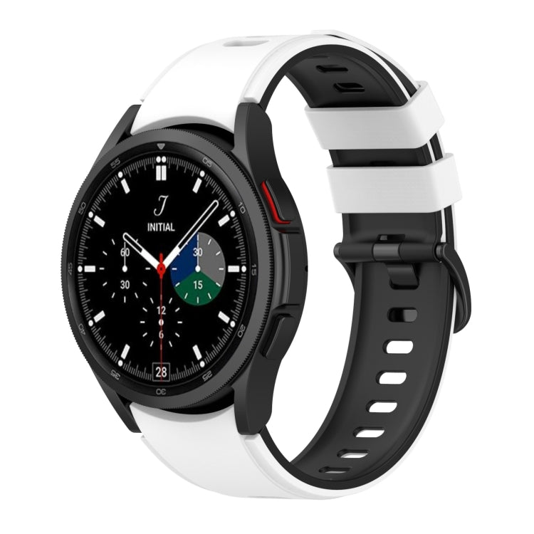 For Samsung Galaxy Watch5 Pro 45mm/5 44mm/5 40mm Two-color Silicone Strap Watch Band