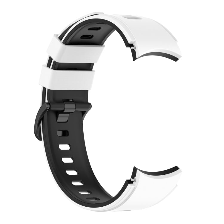 For Samsung Galaxy Watch5 Pro 45mm/5 44mm/5 40mm Two-color Silicone Strap Watch Band