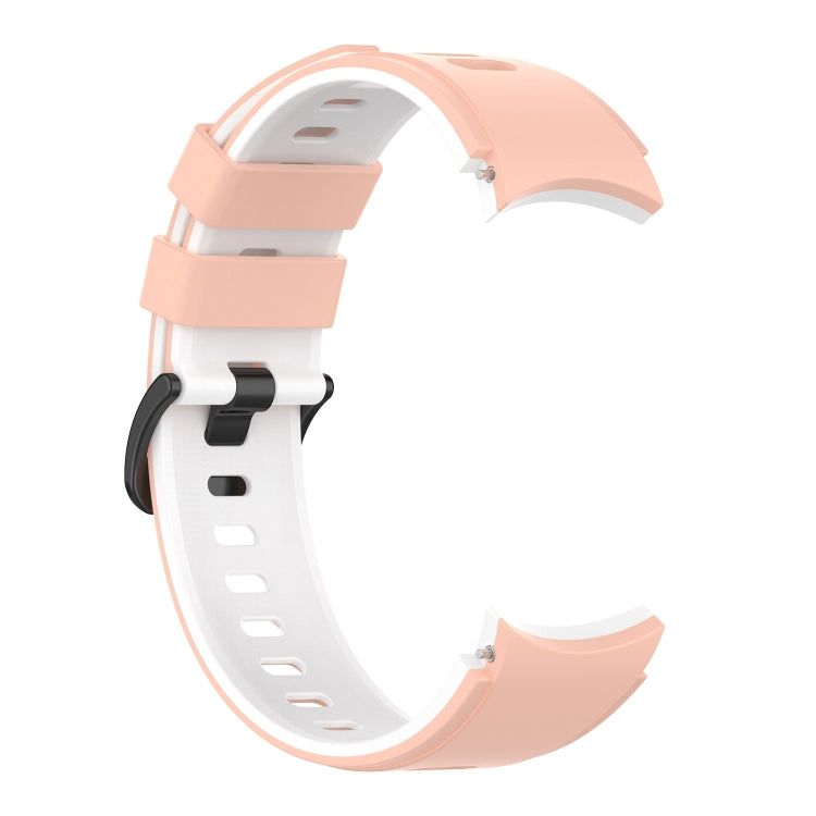 For Samsung Galaxy Watch5 Pro 45mm/5 44mm/5 40mm Two-color Silicone Strap Watch Band