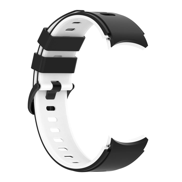 For Samsung Galaxy Watch5 Pro 45mm/5 44mm/5 40mm Two-color Silicone Strap Watch Band