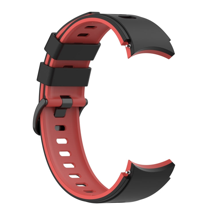 For Samsung Galaxy Watch5 Pro 45mm/5 44mm/5 40mm Two-color Silicone Strap Watch Band