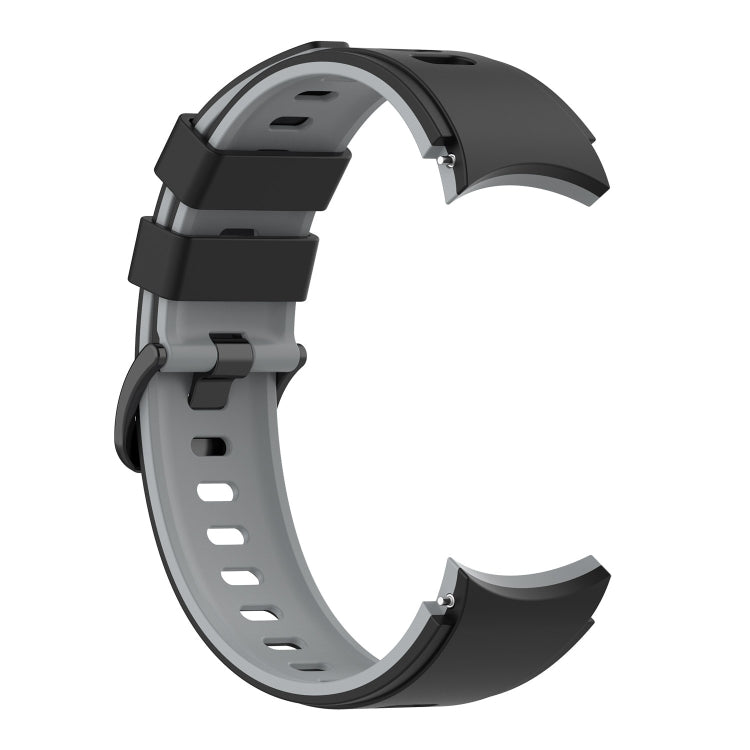 For Samsung Galaxy Watch5 Pro 45mm/5 44mm/5 40mm Two-color Silicone Strap Watch Band