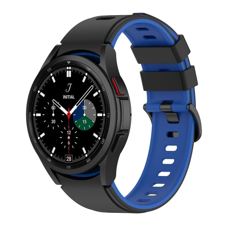 For Samsung Galaxy Watch5 Pro 45mm/5 44mm/5 40mm Two-color Silicone Strap Watch Band